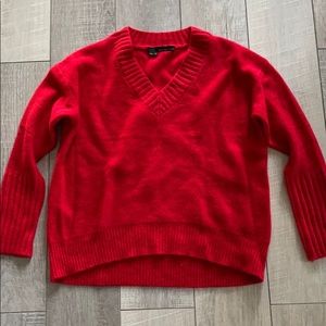 360 cashmere NWOT red extra small sweater